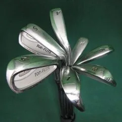 Lincs_golf Set Of 7 X Top Flite NENO 4-PW Irons Regular Coated Steel Shaft Top Flite Grip