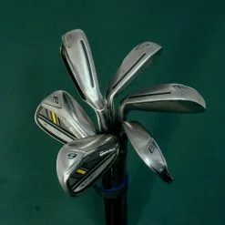 Lincs_golf Set 6 X TaylorMade RBladeZ Irons 5-PW Regular Steel Shafts Lamkin Grips