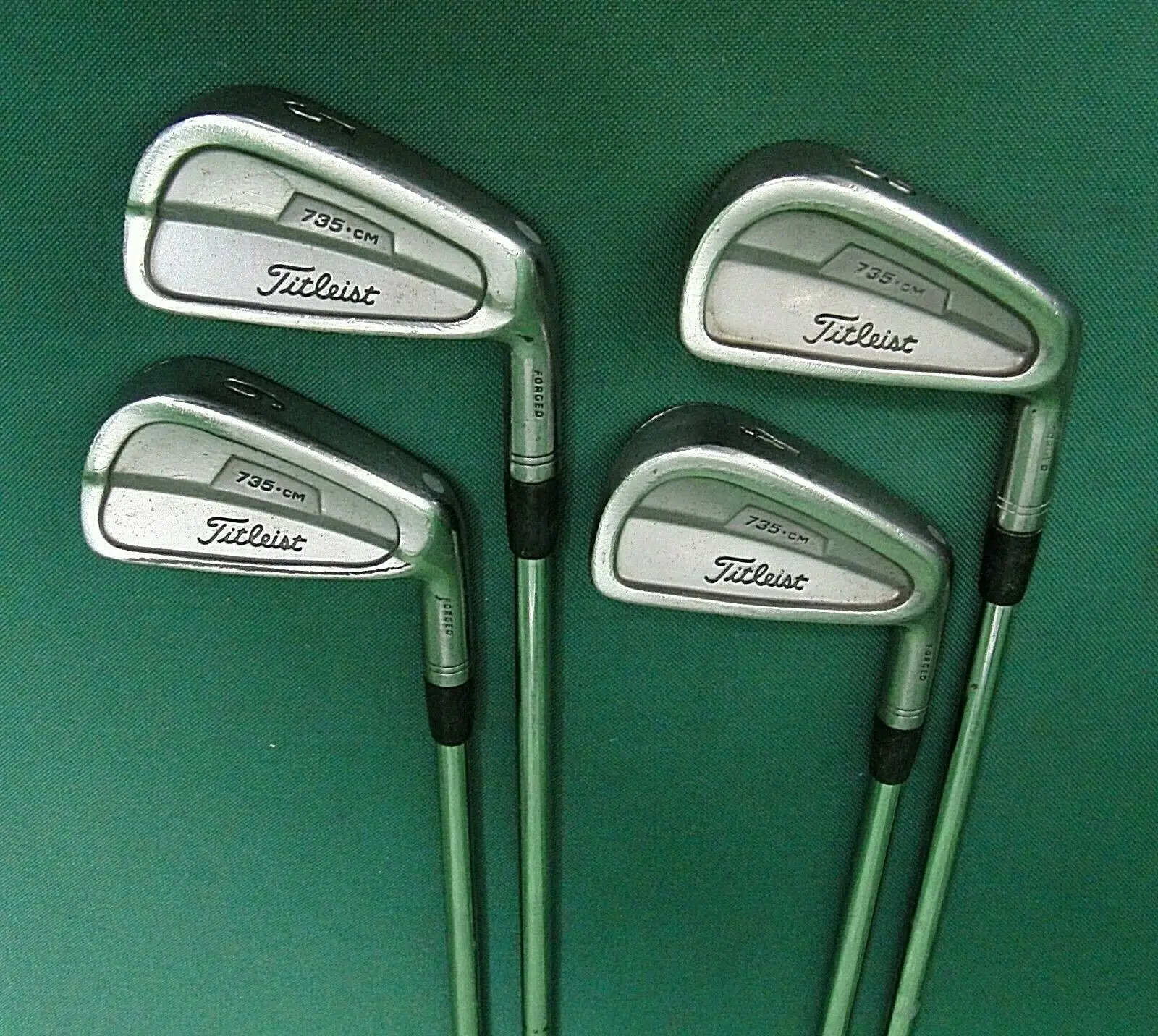 Lincs_golf Set Of 4 X Titleist 735 CM Irons 3-6 Regular Steel Shafts Golf Pride Grips 4 Lincs_golf Set Of 4 X Titleist 735 CM Irons 3-6 Regular Steel Shafts Golf Pride Grips - Image 2