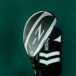 Lincs_golf Srixon Z H65 19° 3 Hybrid Stiff Graphite Shaft Lamkin Grip