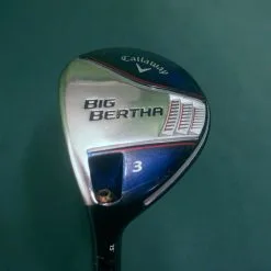 Lincs_golf Left Handed Callaway Big Bertha 3 Wood 15° Regular Graphite Shaft