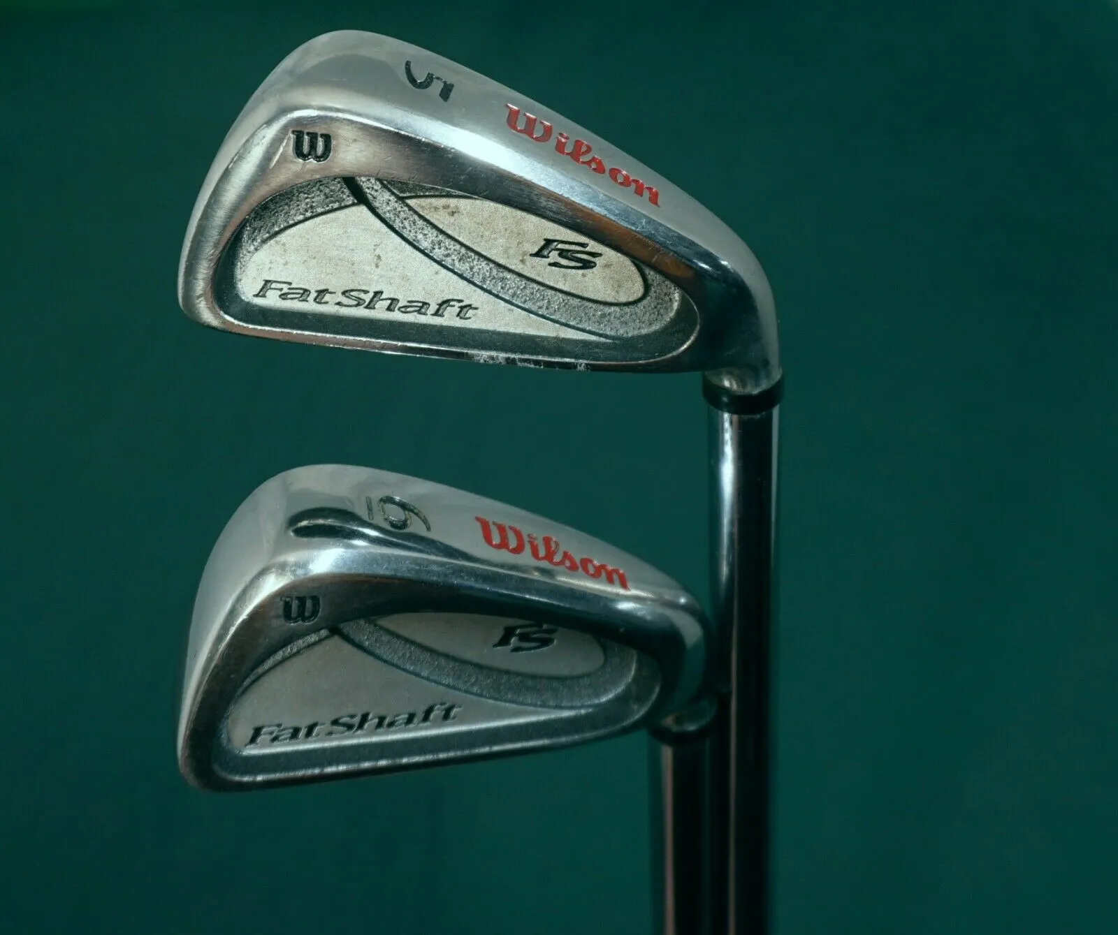 Lincs_golf Set Of 2 X Wilson Fat Shaft 5 + 6 Irons Regular Steel Shafts Lamkin Grips 3 Lincs_golf Set Of 2 X Wilson Fat Shaft 5 + 6 Irons Regular Steel Shafts Lamkin Grips