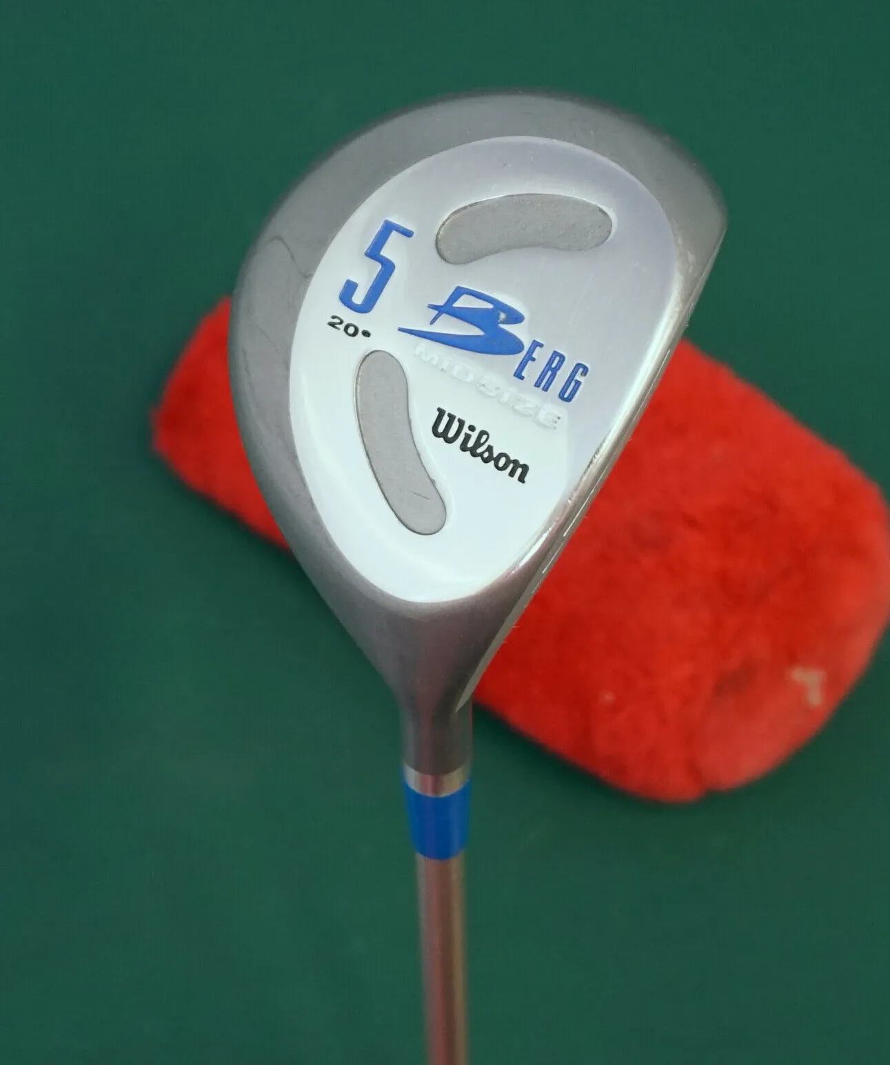 Lincs_golf Vintage Ladies Wilson Berg Midsize 20° 5 Wood Ladies Graphite Shaft Wilson Grip 3 Lincs_golf Vintage Ladies Wilson Berg Midsize 20° 5 Wood Ladies Graphite Shaft Wilson Grip