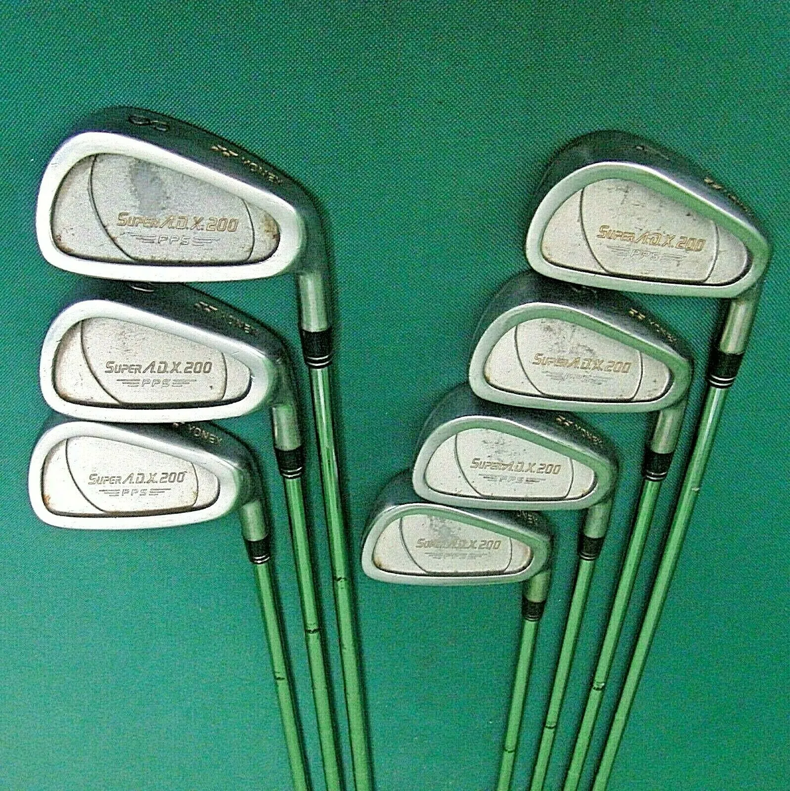 Lincs_golf Set Of 7 X Yonex SUPER A.D.X. 200 Irons 4-PW Regular Steel Shafts ADX 4 Lincs_golf Set Of 7 X Yonex SUPER A.D.X. 200 Irons 4-PW Regular Steel Shafts ADX - Image 2