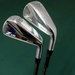 Lincs_golf Set Of 2 X Srixon ZU45 20 & 23 Degree Utility Irons Stiff Graphite Shafts