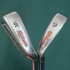 Lincs_golf Set Of 2 X Wilson Fat Shaft 5 + 6 Irons Regular Steel Shafts Lamkin Grips 8 Lincs_golf Set Of 2 X Wilson Fat Shaft 5 + 6 Irons Regular Steel Shafts Lamkin Grips -Clubs Sales Shop s l1600 718918eb 2a55 4679 ac39 60c4d372589d
