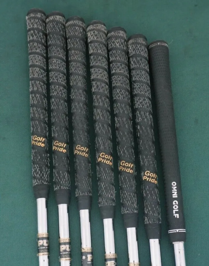Lincs_golf Set Of 7 X Orka RS5 TouR Studio Irons 4-PW Stiff Steel Shafts Mixed Grips 8 Lincs_golf Set Of 7 X Orka RS5 TouR Studio Irons 4-PW Stiff Steel Shafts Mixed Grips - Image 6