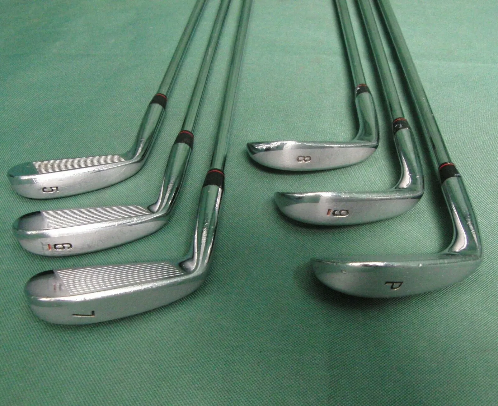 Lincs_golf Set Of 6 X Nike Forged VR Irons 5-PW Stiff Steel Shafts IOMIC Grips 6 Lincs_golf Set Of 6 X Nike Forged VR Irons 5-PW Stiff Steel Shafts IOMIC Grips - Image 4