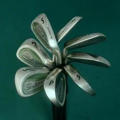 Lincs_golf Set Of 8 X Cobra II Oversize+ Irons 5-SW + Gap Wedge Stiff Graphite Shafts