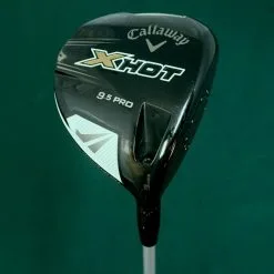 Lincs_golf Callaway X Hot 9.5° Pro Driver Stiff Graphite Shaft Golf Pride Grip