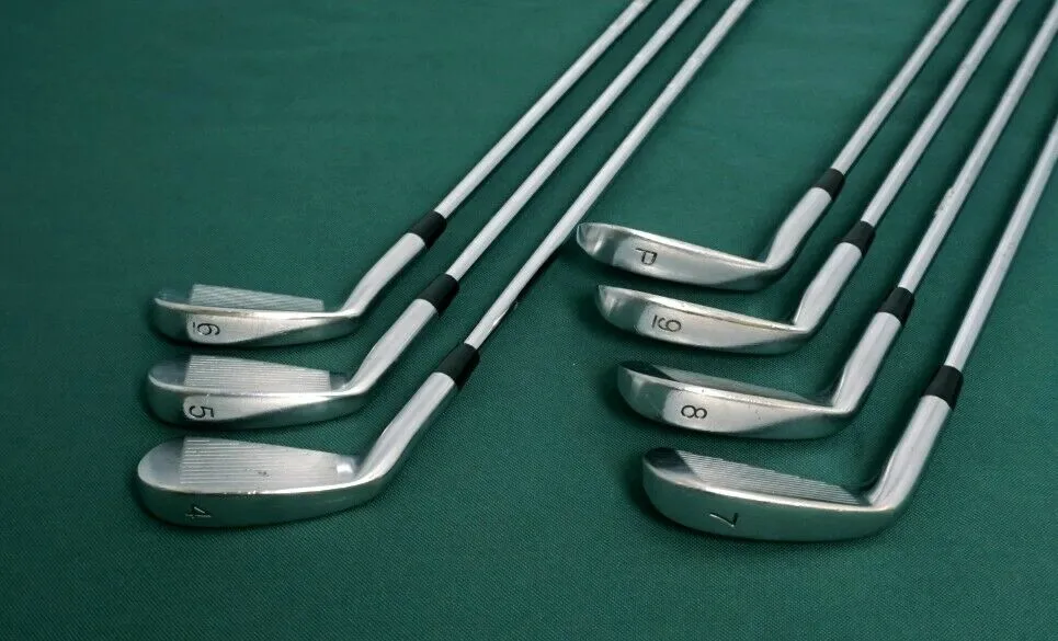 Lincs_golf Set Of 7 X Orka RS5 TouR Studio Irons 4-PW Stiff Steel Shafts Mixed Grips 6 Lincs_golf Set Of 7 X Orka RS5 TouR Studio Irons 4-PW Stiff Steel Shafts Mixed Grips - Image 4