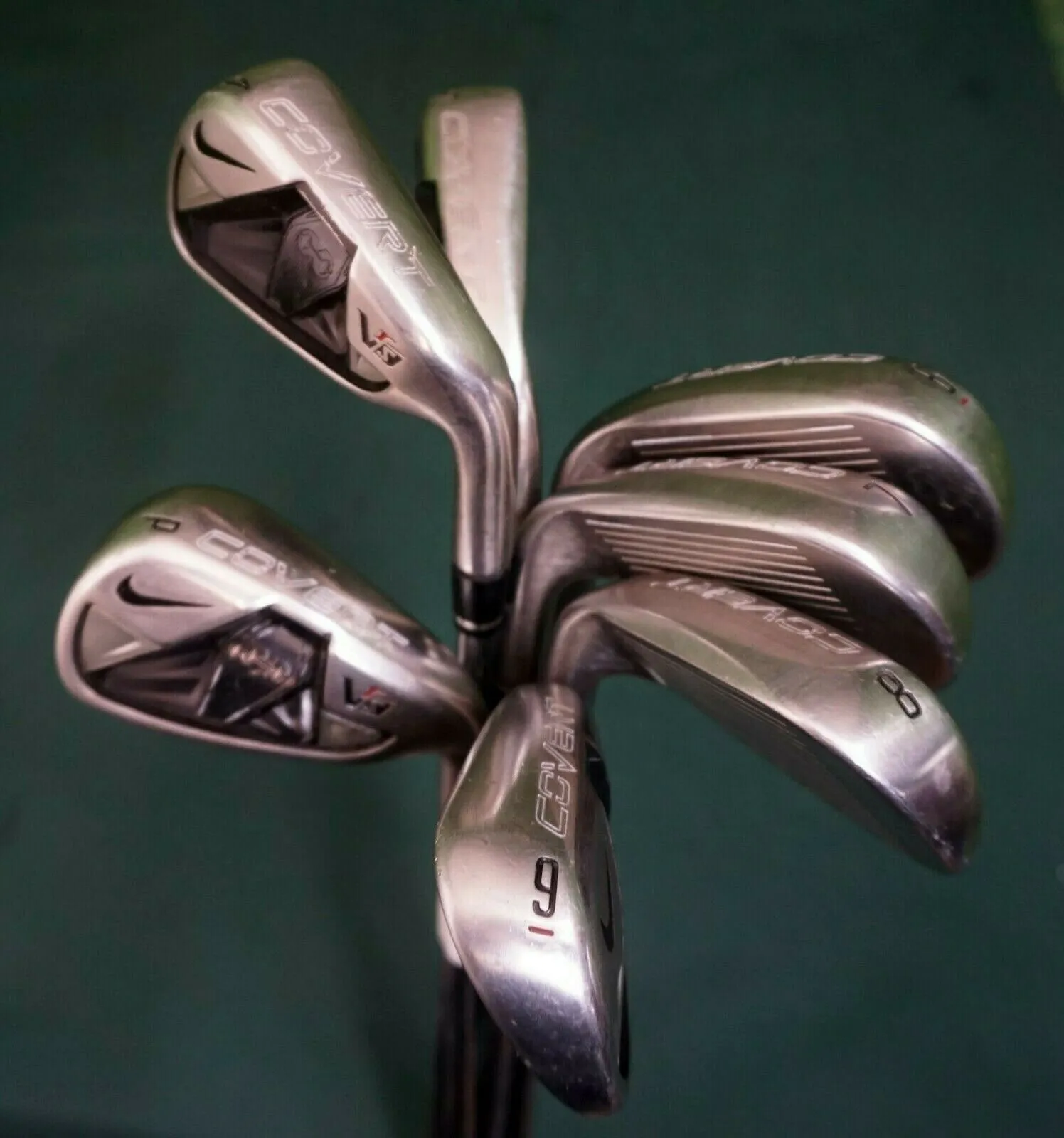Lincs_golf Set Of 7 X Nike VRS Covert Irons 4-PW Regular Steel Shafts 3 Lincs_golf Set Of 7 X Nike VRS Covert Irons 4-PW Regular Steel Shafts