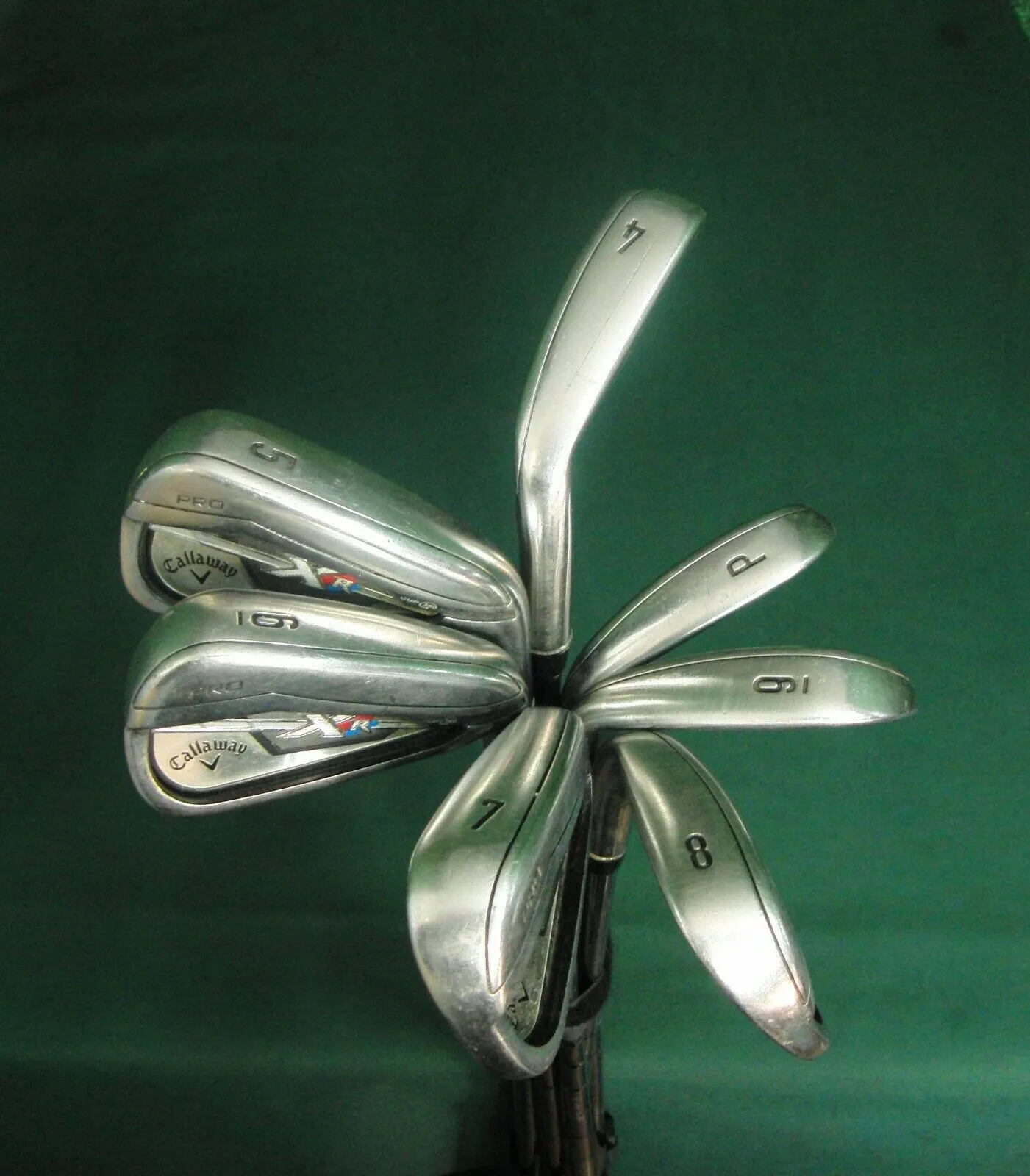 Lincs_golf Set Of 7 X Callaway XR Pro Irons 4-PW Extra Stiff Steel Shafts Golf Pride Grips 3 Lincs_golf Set Of 7 X Callaway XR Pro Irons 4-PW Extra Stiff Steel Shafts Golf Pride Grips