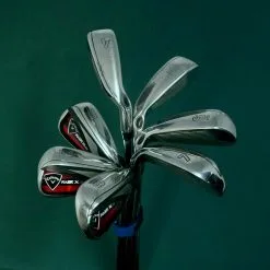 Lincs_golf Set Of 7 X Callaway RAZR HL Irons 4-PW Uniflex Steel Shafts Callaway Grips