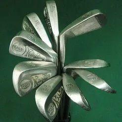 Lincs_golf Set Of 9 X PGF Nagle Open Championship 1960 Irons 3-SW Regular Steel Shafts