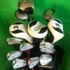 Lincs_golf Set Of Golf Clubs PRGR Data 811 Irons T3 Driver Dual Hit Woods Putter + Bag