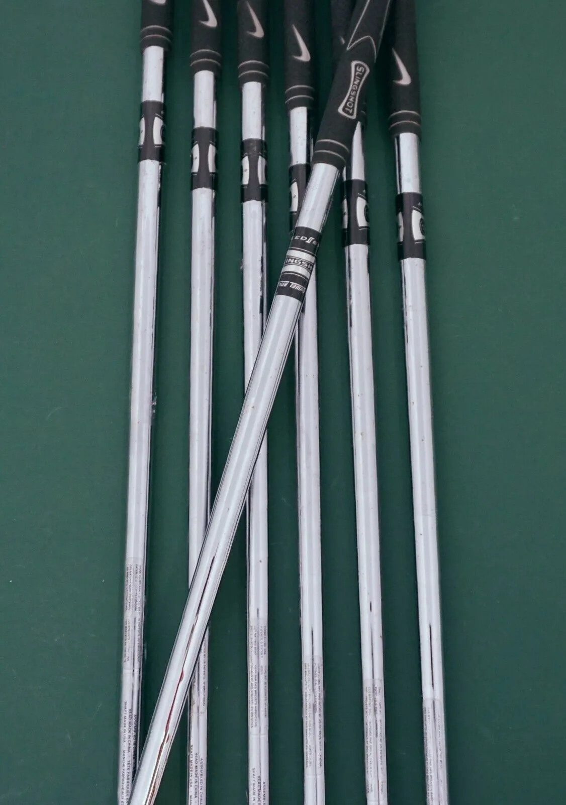 Lincs_golf Set Of 7 X Nike Slingshot Irons 4-PW Stiff Steel Shafts Nike Grips 7 Lincs_golf Set Of 7 X Nike Slingshot Irons 4-PW Stiff Steel Shafts Nike Grips - Image 5
