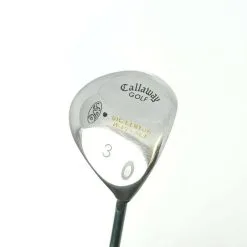 Lincs_golf Polished Ladies Callaway Big Bertha War Bird 3 Wood Ladies Graphite Shaft