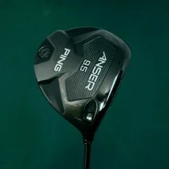 Lincs_golf Ping Anser 9.5° Driver Stiff-Regular Graphite Shaft Ping Grip
