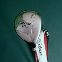 Lincs_golf Titleist VG3 18° 5 Wood Stiff Graphite Shaft Titleist Grip