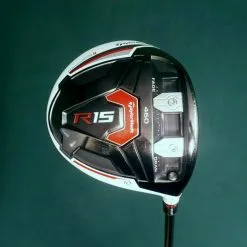 Lincs_golf TaylorMade R15 460 10° Driver Stiff Graphite Shaft Golf Pride Grip