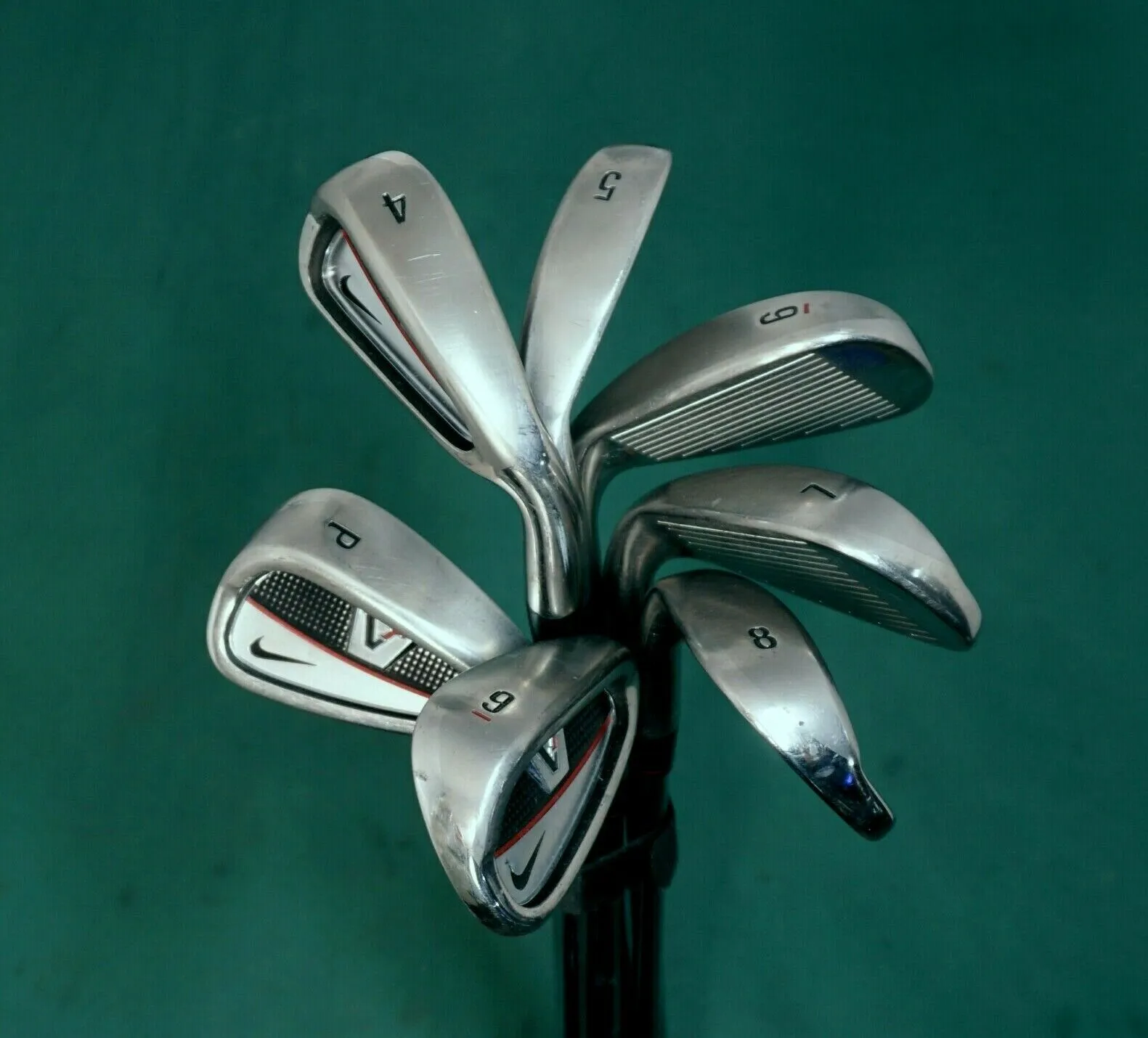 Lincs_golf Set Of 7 X Nike VR Irons 4-PW Stiff Steel Shafts Mixed Grips 3 Lincs_golf Set Of 7 X Nike VR Irons 4-PW Stiff Steel Shafts Mixed Grips