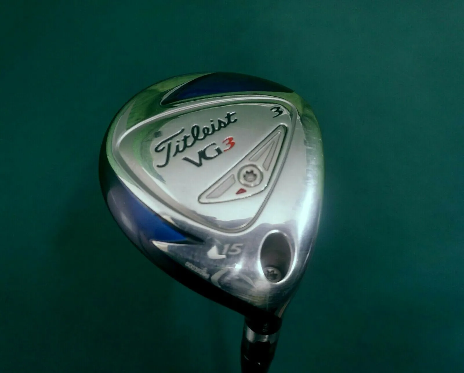 Lincs_golf Titleist VG3 15° 3 Wood Stiff Graphite Shaft Golf Pride Grip 3 Lincs_golf Titleist VG3 15° 3 Wood Stiff Graphite Shaft Golf Pride Grip