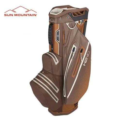 Sun Mountain Golf Sun Mountain 2023 H2NO Lite Cart Bag - Pecan/Java/Beach 3 Sun Mountain Golf Sun Mountain 2023 H2NO Lite Cart Bag - Pecan/Java/Beach