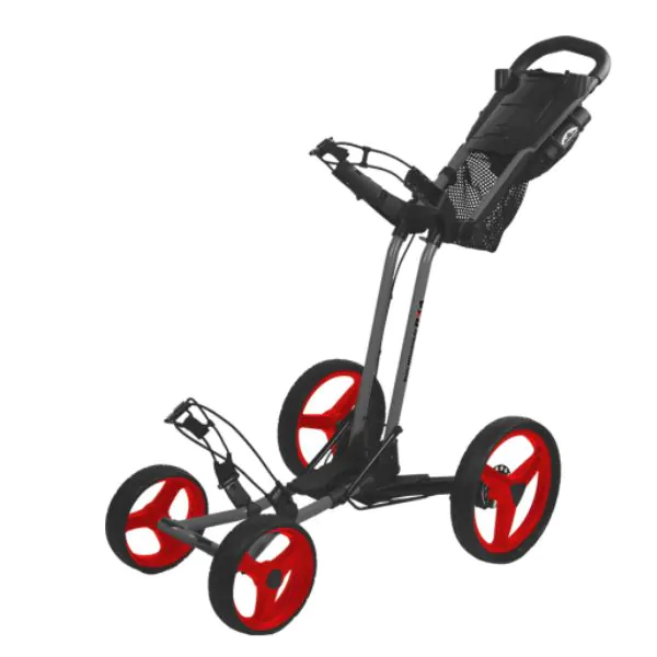 Sun Mountain Golf Sun Mountain Px4 Golf Cart - Magnetic Grey/Red 3 Sun Mountain Golf Sun Mountain Px4 Golf Cart - Magnetic Grey/Red