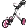 Sun Mountain Golf Sun Mountain 2022 SpeedCart V1R Push Cart - Gunmetal/Pink -Clubs Sales Shop sm v1r gp 800