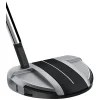 TaylorMade Golf Taylormade Spider GT Rollback Silver/Black Small Slant Putter -Clubs Sales Shop spider gt rollback short slant putter profile view