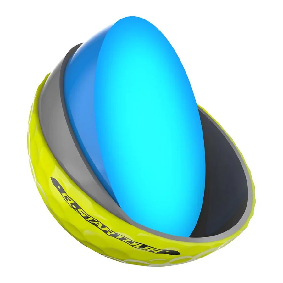 Srixon Golf Srixon Q Star Tour 4 Golf Balls - Yellow/Dozen 6 Srixon Golf Srixon Q Star Tour 4 Golf Balls - Yellow/Dozen - Image 4