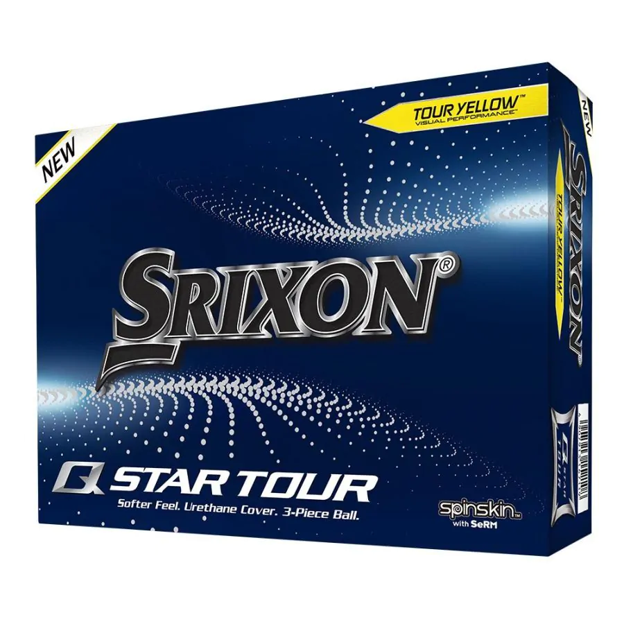 Srixon Golf Srixon Q Star Tour 4 Golf Balls - Yellow/Dozen 3 Srixon Golf Srixon Q Star Tour 4 Golf Balls - Yellow/Dozen