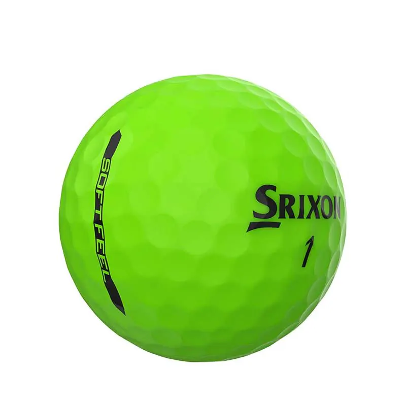 Srixon Golf Srixon Soft Feel Brite Golf Balls - Green/Dozen 6 Srixon Golf Srixon Soft Feel Brite Golf Balls - Green/Dozen - Image 4
