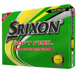 Srixon Golf Srixon Soft Feel Golf Balls - Yellow/Dozen