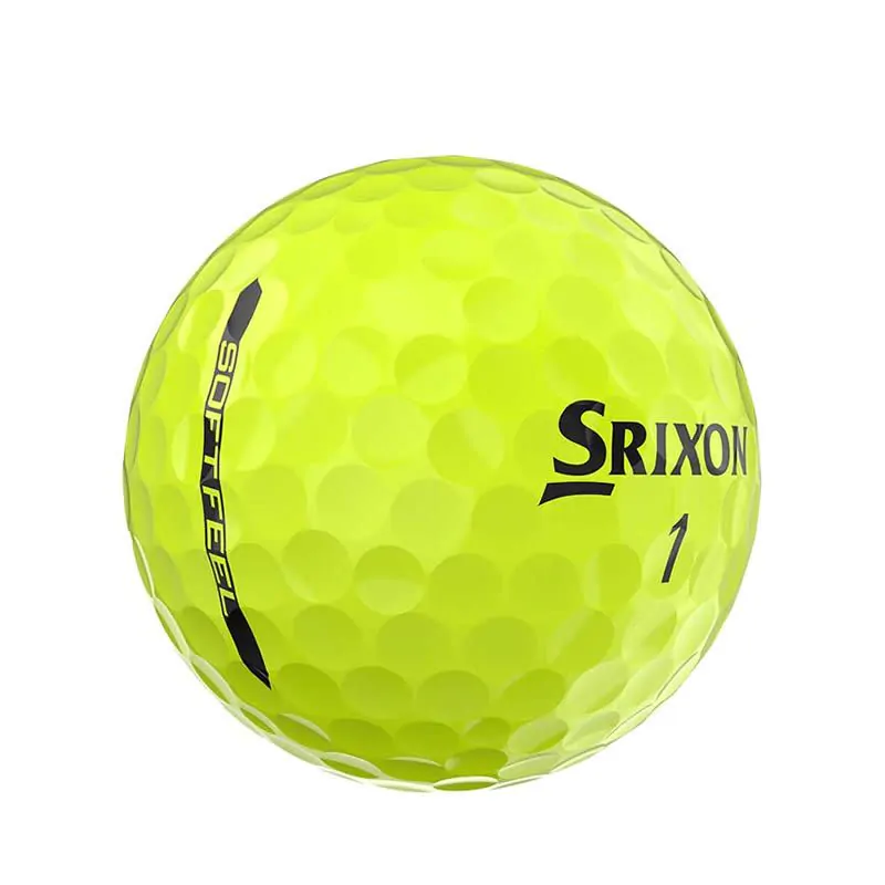 Srixon Golf Srixon Soft Feel Golf Balls - Yellow/Dozen 5 Srixon Golf Srixon Soft Feel Golf Balls - Yellow/Dozen - Image 3