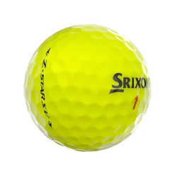 Srixon Golf Srixon Z Star XV Golf Balls - Yellow/Dozen -Clubs Sales Shop srixon zstarxv 21y 2