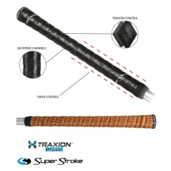 Superstroke Cross Comfort Grip - Traxion Wrap - Standard Copper