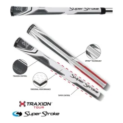 Superstroke Traxion Tour Undersize - White/Grey
