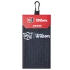 Wilson Golf Wilson Staff Microfiber Trifold Towel -Clubs Sales Shop ws micro towel black