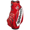 Wilson Golf Staff Pro Tour Bag - Red/White 1 Wilson Golf Staff Pro Tour Bag - Red/White -Clubs Sales Shop ws pro bag 1