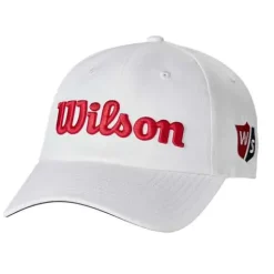 Wilson Golf Wilson Staff Pro Tour Cap - White/Red